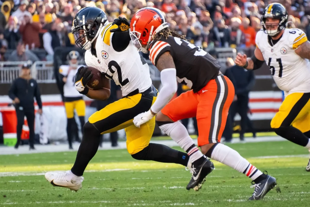 steelers vs cleveland browns match player stats