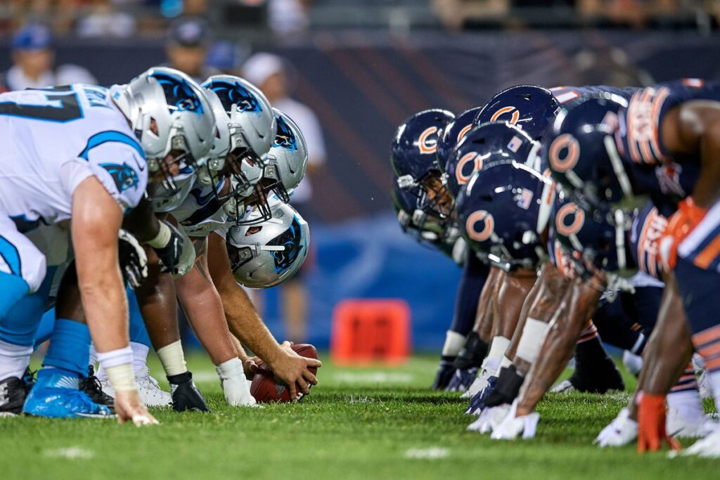 carolina panthers vs chicago bears match player stats