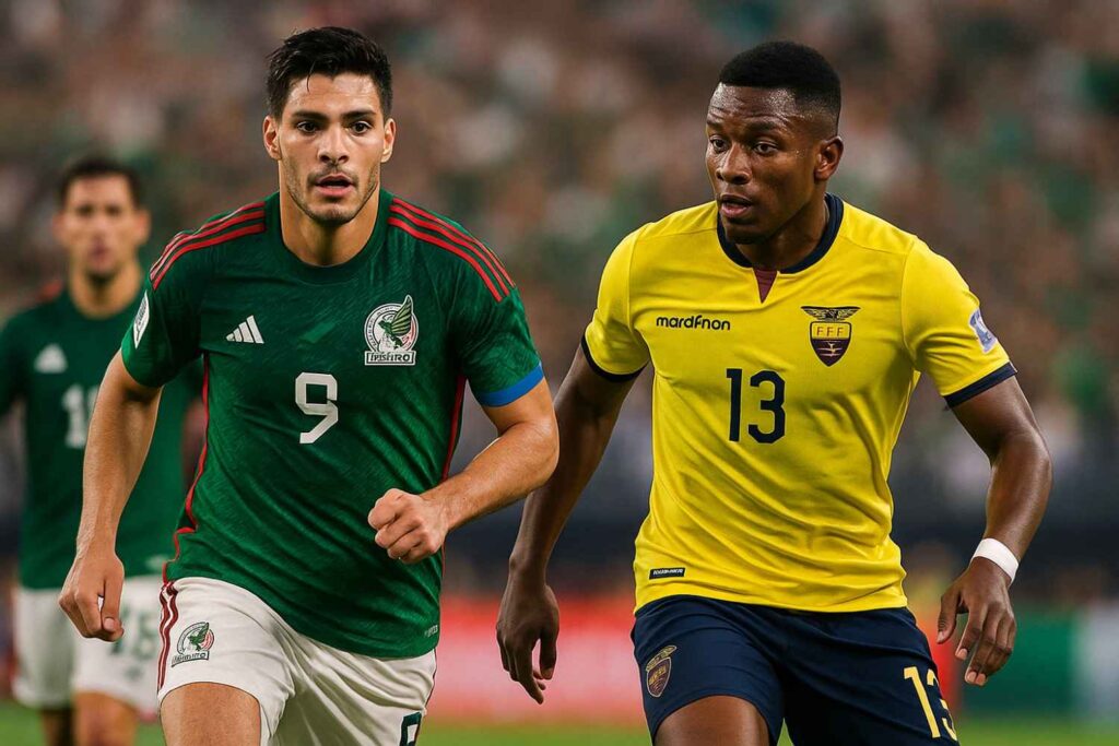 mexico national football team vs ecuador national football team stats