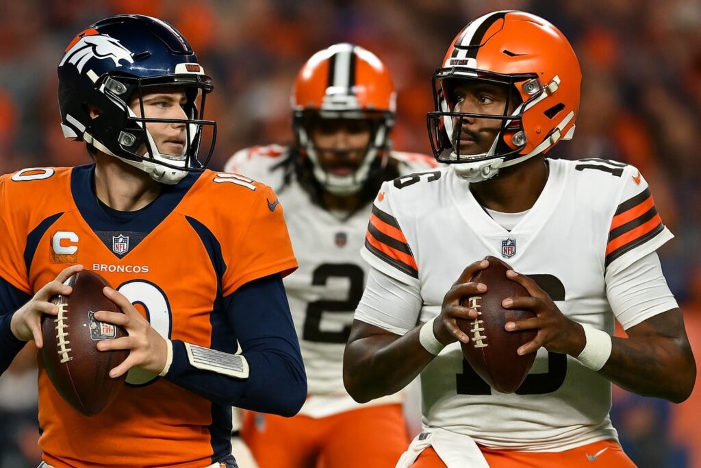 denver broncos vs cleveland browns match player stats
